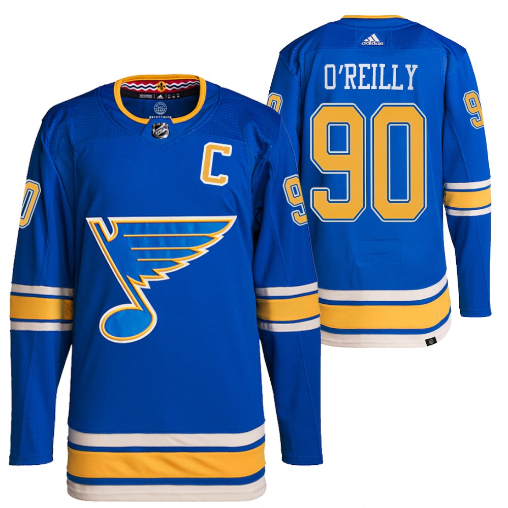 Ryan O'Reilly St. Louis Blues Blue Authentic Pro Alternate Jersey