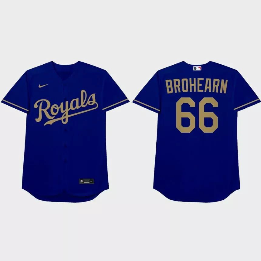 Ryan O’Hearn 2021 Players’ Weekend Brohearn Nickname Jersey – Blue