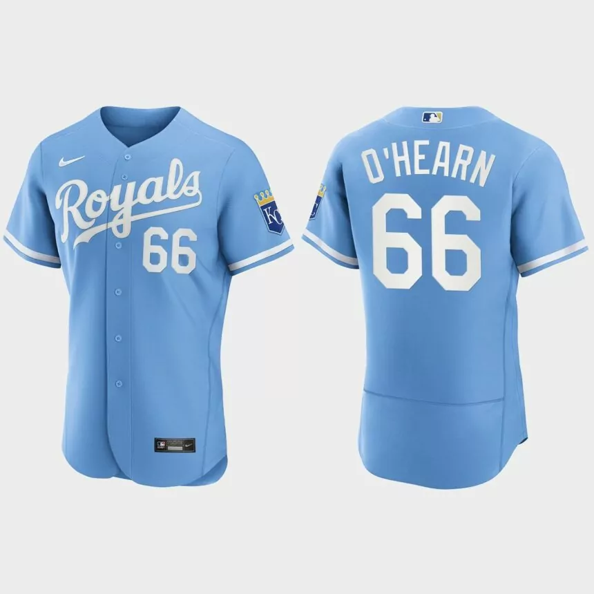 Ryan O’Hearn Kansas City Royals 2022 Authentic Jersey – Powder Blue