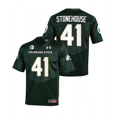 Ryan Stonehouse Colorado State Rams Green 2022 College Football Jersey
