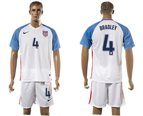 SA #4 Bradley Home Soccer Country Jersey
