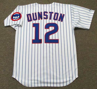 SHAWON DUNSTON Chicago Cubs 1992 Majestic Throwback Home Baseball Jersey