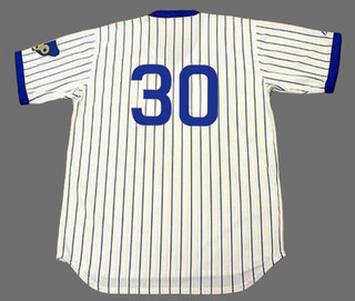 STEVE STONE Chicago Cubs 1975 Home Majestic Throwback Baseball Jersey