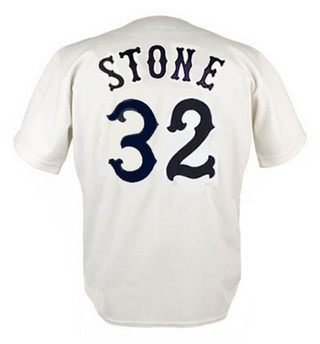 STEVE STONE Chicago White Sox 1978 Home Majestic Throwback Baseball Jersey
