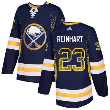 Sabres 23 Sam Reinhart Navy Drift Fashion Adidas Jersey