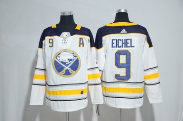 Sabres 9 Jack Eichel White Adidas Jersey