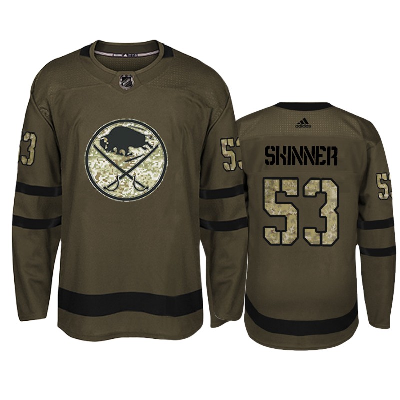 Sabres Jeff Skinner Camo Military Jersey