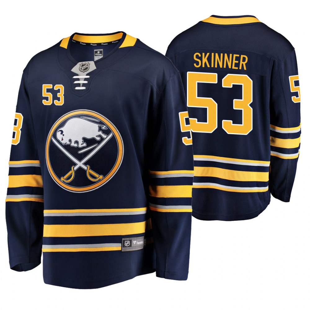 Sabres Jeff Skinner Navy Player Premier Breakaway Jersey