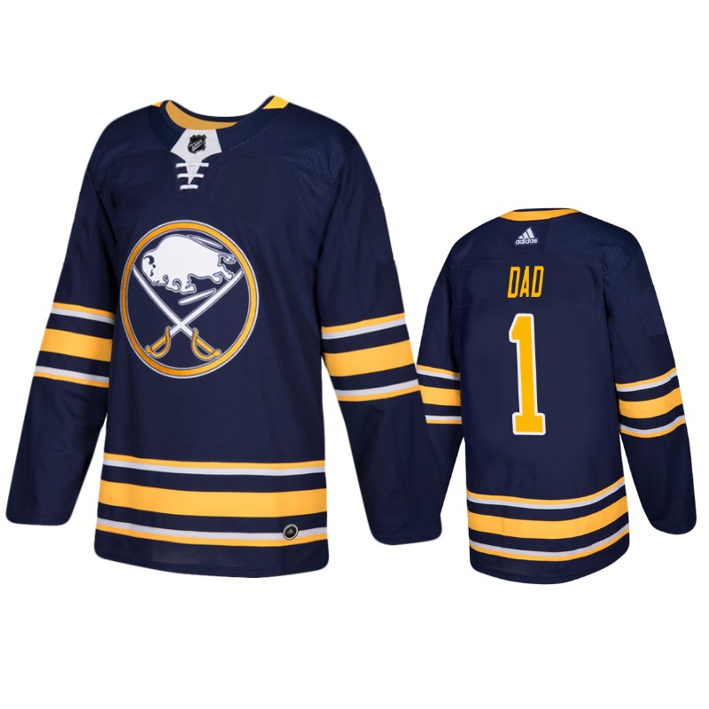 Sabres Navy Number 1 Dad Father's Day Jersey