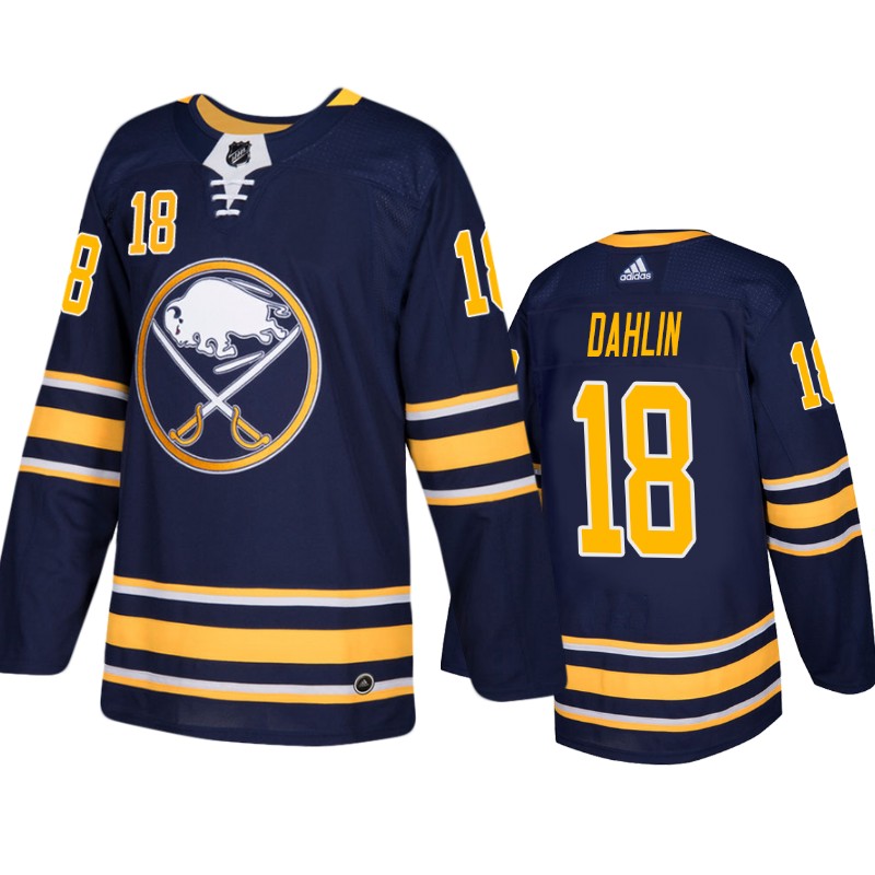 Sabres Rasmus Dahlin Navy NHL Draft Jersey