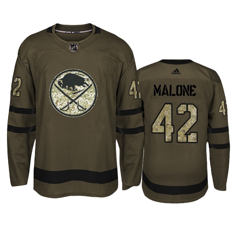 Sabres Sean Malone Camo Military Jersey