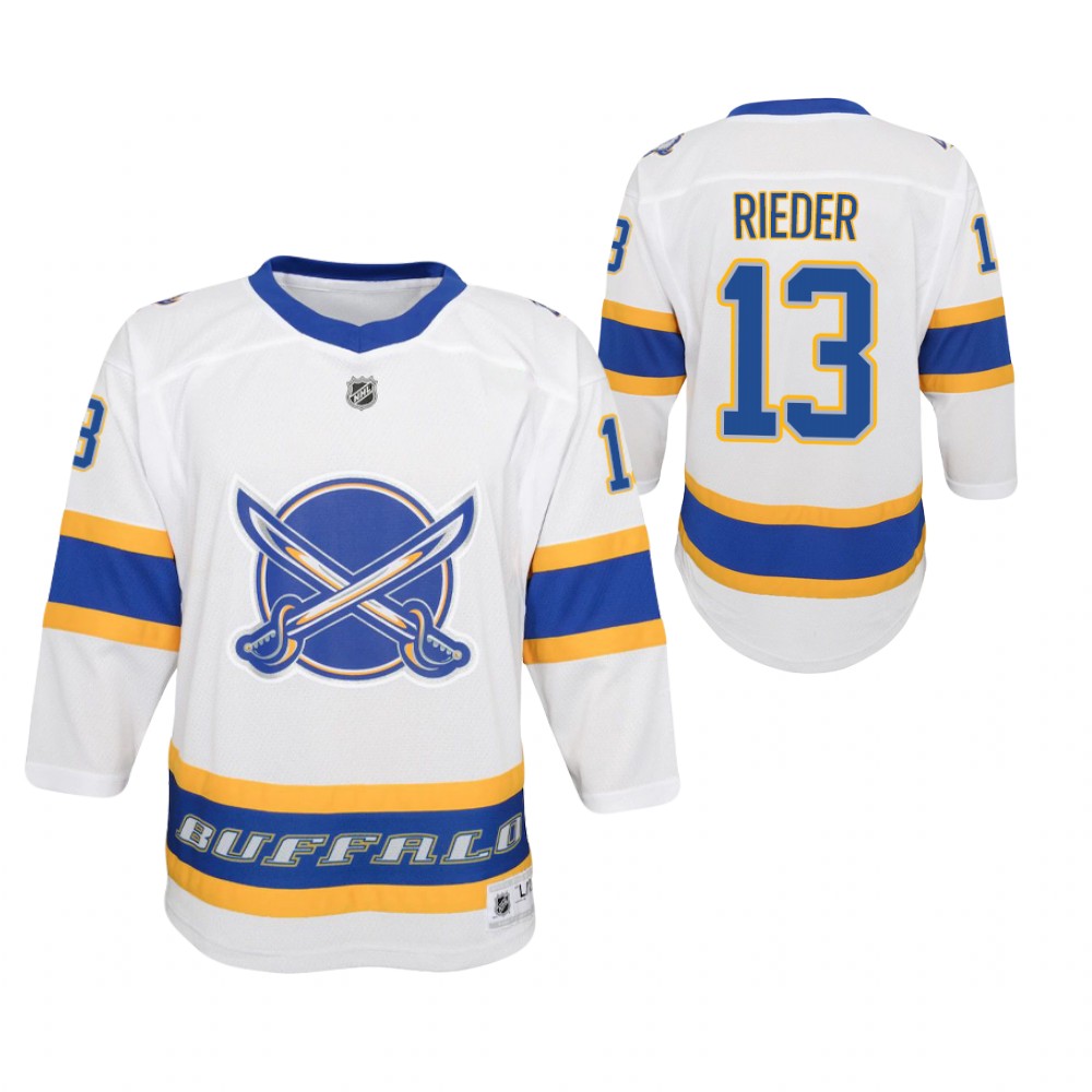 Sabres Tobias Rieder 2020-21 Reverse Retro Jersey Youth Special Edition