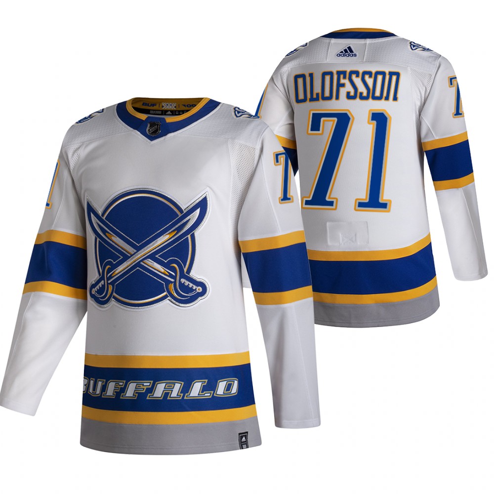 Sabres Victor Olofsson 2021 Reverse Retro White Special Edition Jersey
