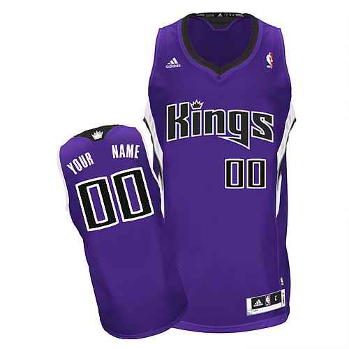 Sacramento Kings Custom Swingman Purple Road Jersey