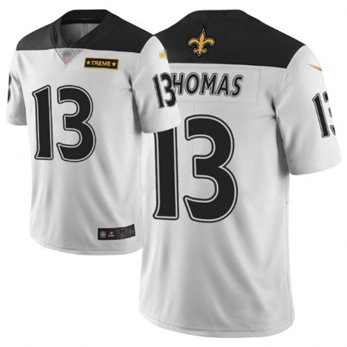 Saints #13 Michael Thomas White Men's Stitched Football www.usanfljerseys.net Limited City Edition Jersey