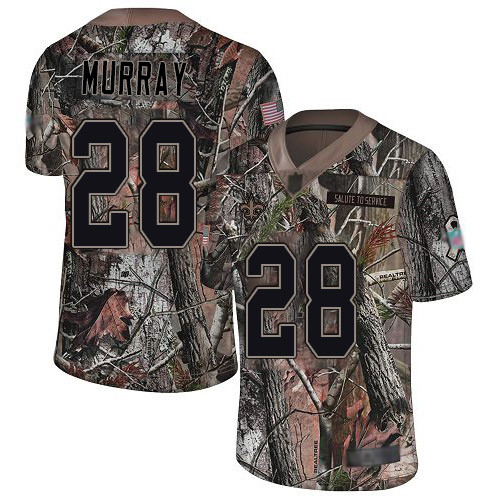 Saints #28 Latavius Murray Camo Men's Stitched Football Limited Rush Realtree Jersey