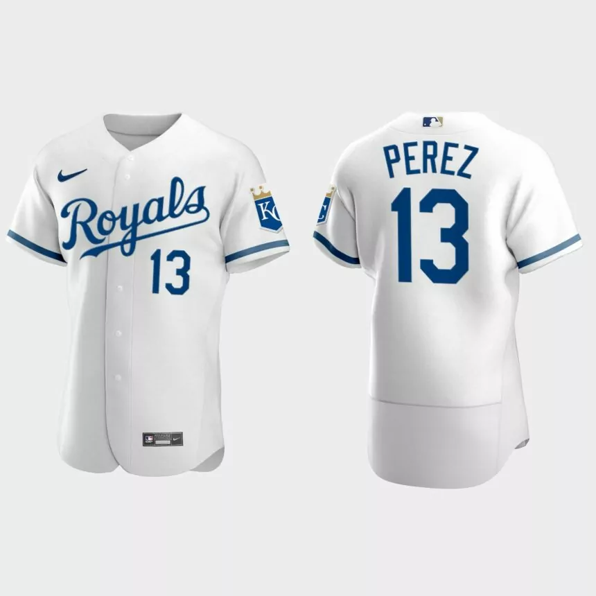 Salvador Perez Kansas City Royals 2022 Authentic Jersey – White