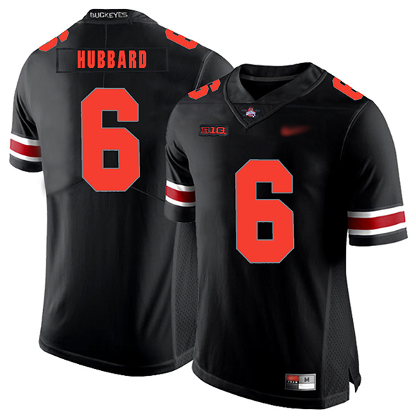Sam Hubbard Ohio State Buckeyes Men's Jersey - #6 NCAA Black Replica Authentic