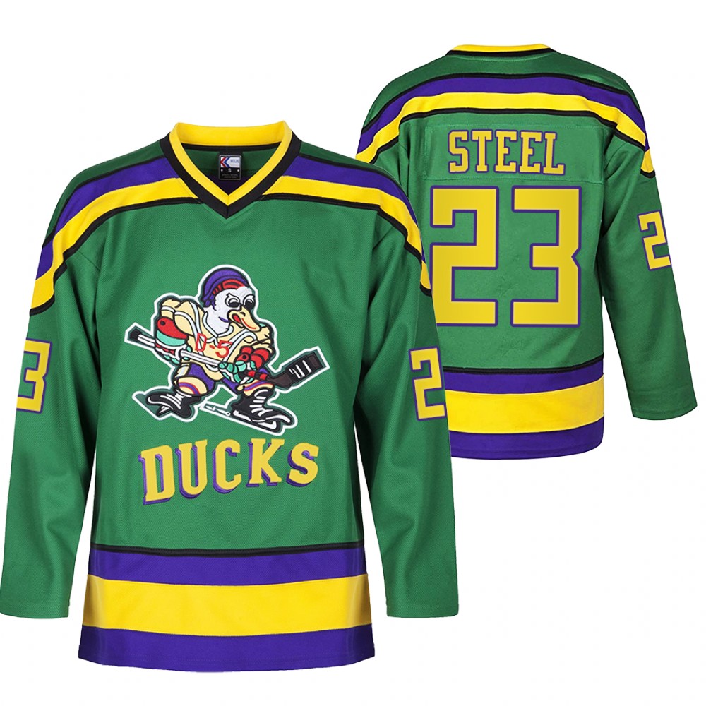 Sam Steel Anaheim Ducks Heritage Classic Green Limited Edition Jersey