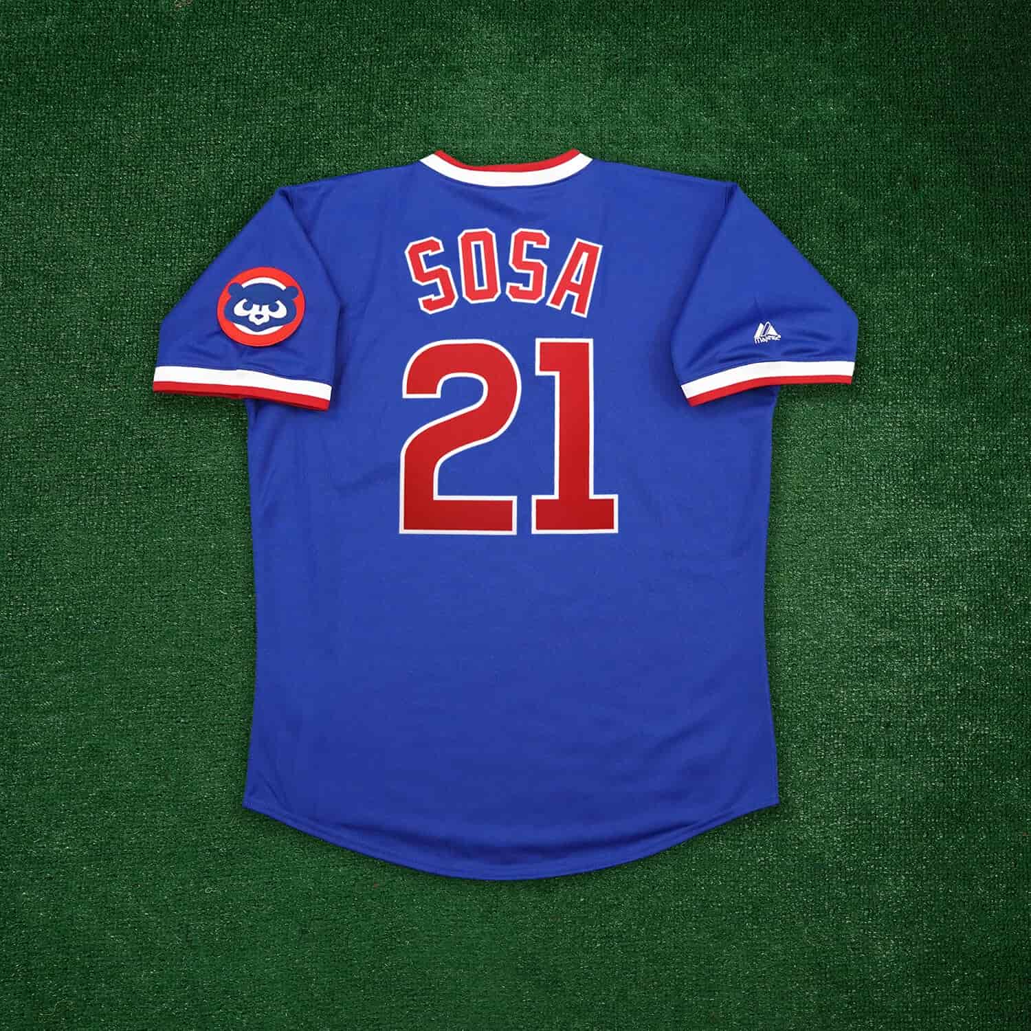 Sammy Sosa 1989 Chicago Cubs Royal Blue Cooperstown Men's Away Jersey