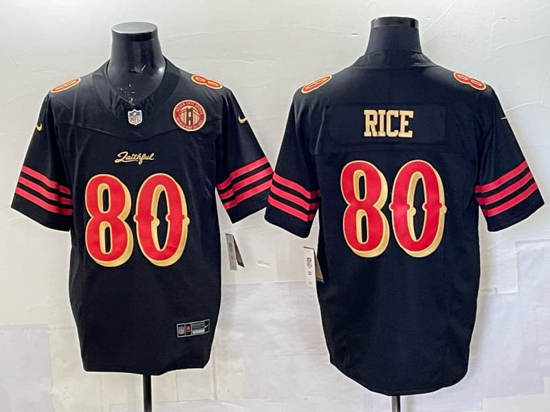 San   Francisco 49ers  Jerry Rice 80