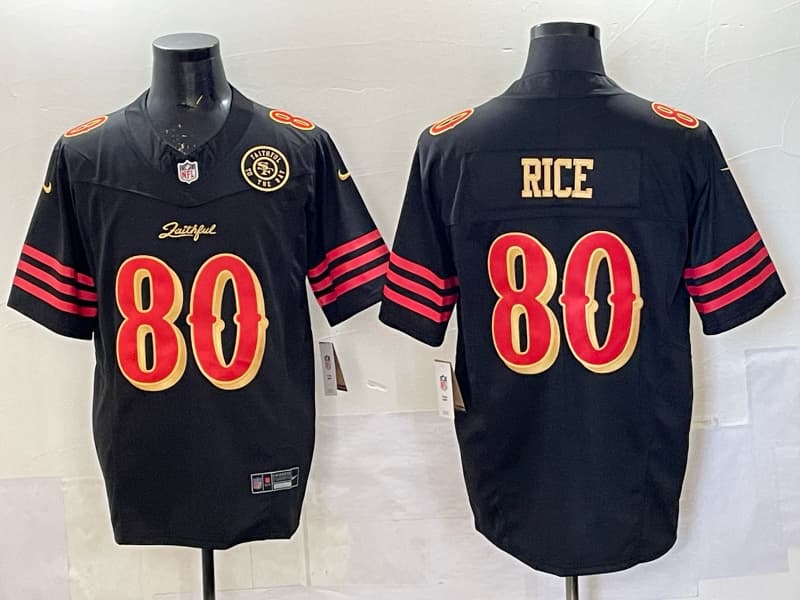 San  Francisco 49ers  Jerry Rice  #80