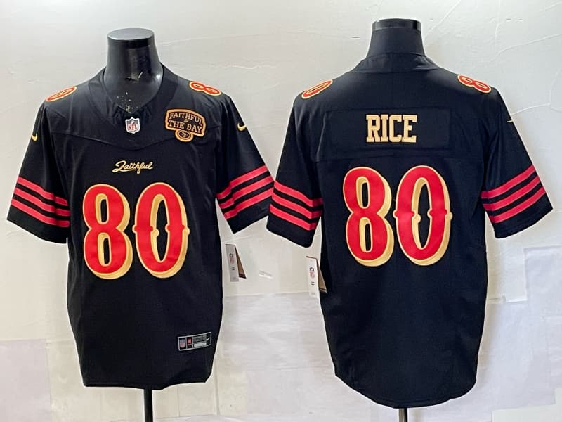 San  Francisco 49ers Jerry Rice   80