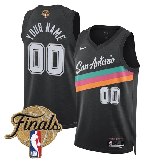 San Antonio Spurs 2026 Finals Custom Swingman Jersey - All    Stitched