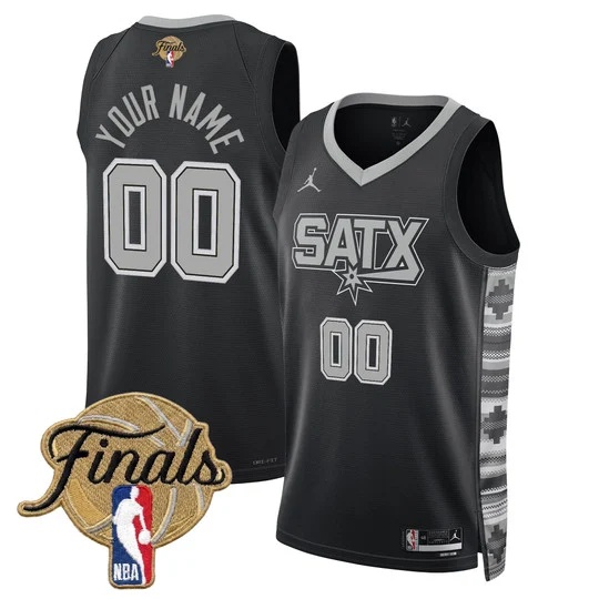 San Antonio Spurs 2026 Finals Custom Swingman Jersey - All   Stitched
