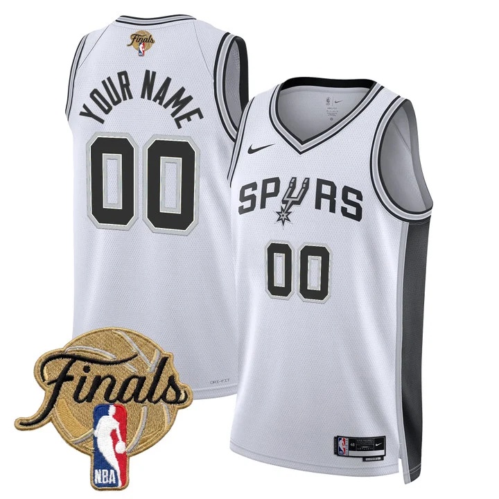 San Antonio Spurs 2026 Finals Custom Swingman Jersey - All Stitched