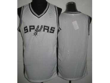 San Antonio Spurs Blank White Revolution 30 NBA Jerseys