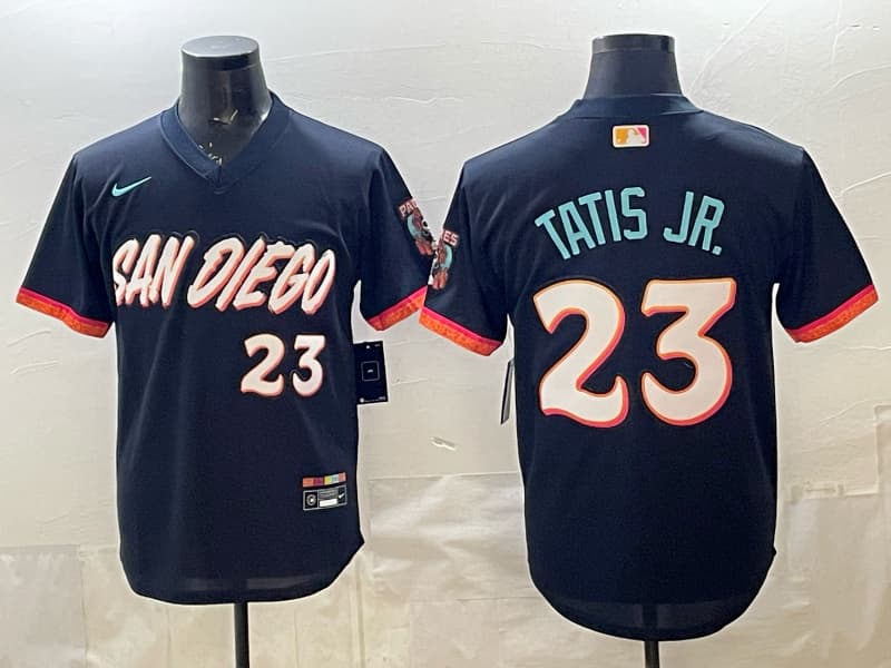 San Diego  Padres 2026 City Connect Vapor Premier Limited Jersey V2 - All Stitched Fernando Tatis Jr.
