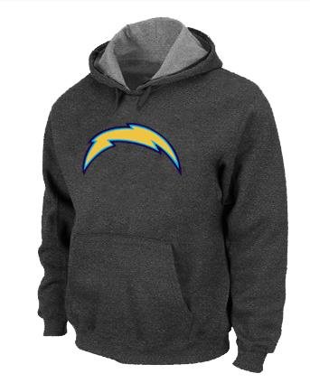 San Diego Charger Logo Pullover Hoodie D.Grey