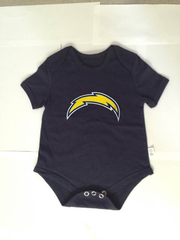 San Diego Chargers Newborn Creeper Set - Navy Blue