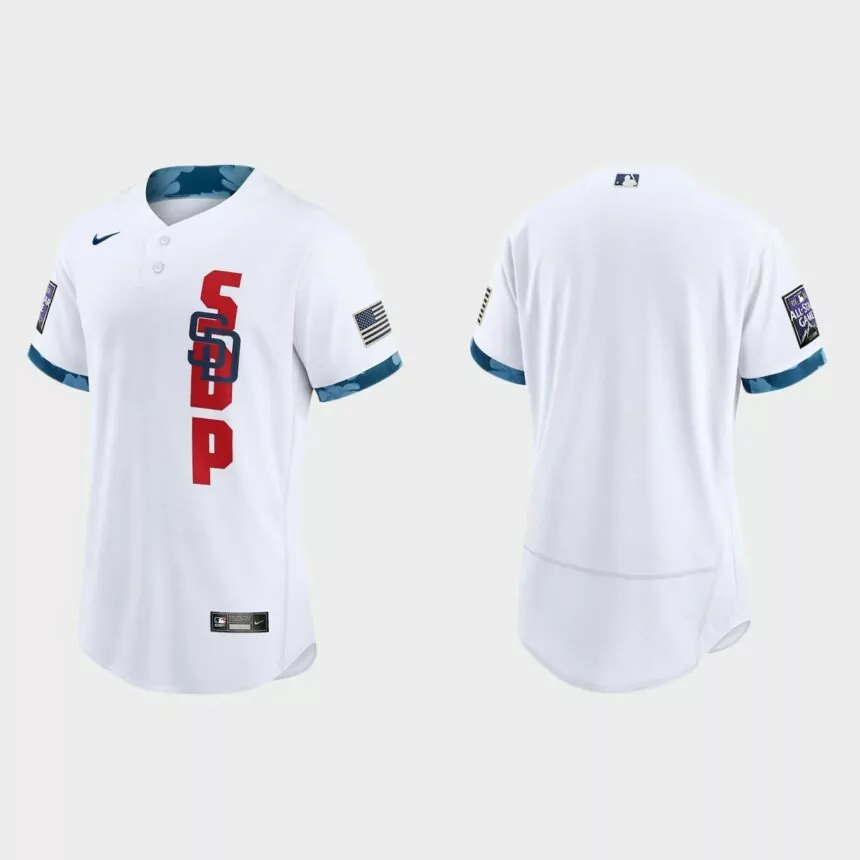 San Diego Padres 2021 MLB All-Star Game Authentic Jersey – White