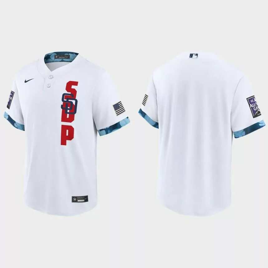 San Diego Padres 2021 MLB All-Star Game Replica Jersey – White
