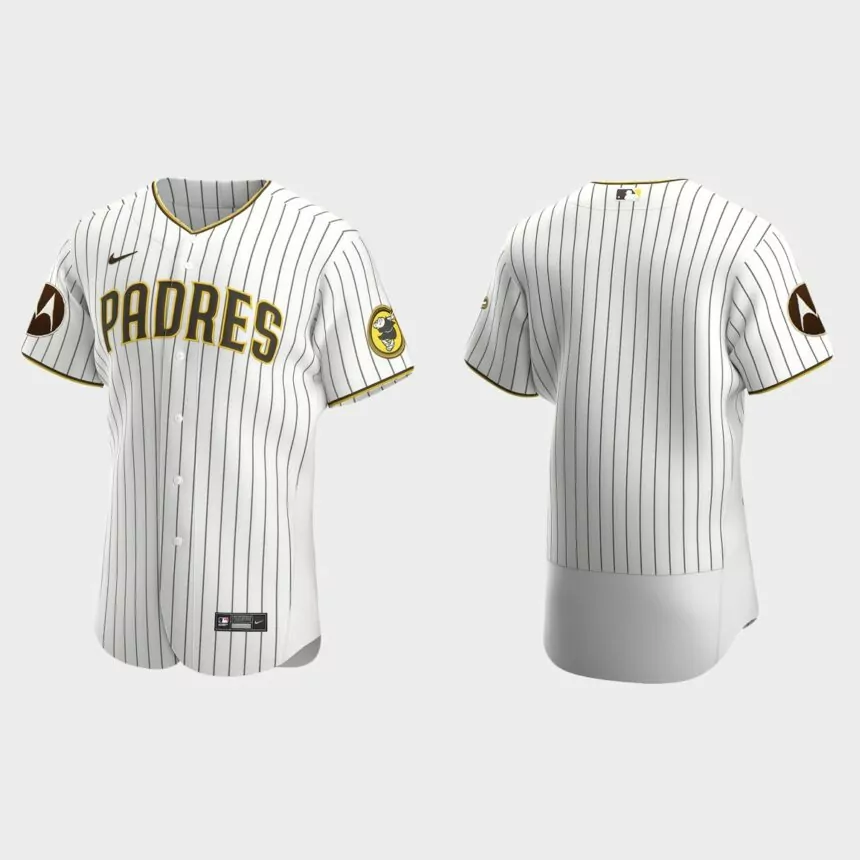 San Diego Padres 2023 Motorola Patch Authentic Jersey – White