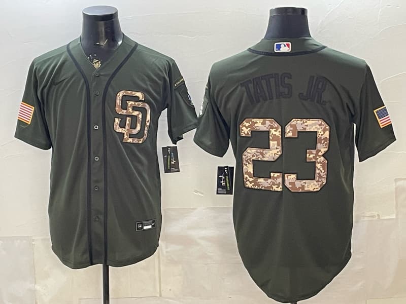 San Diego Padres 2026  Jersey V2 - All Stitched Fernando Tatis Jr.