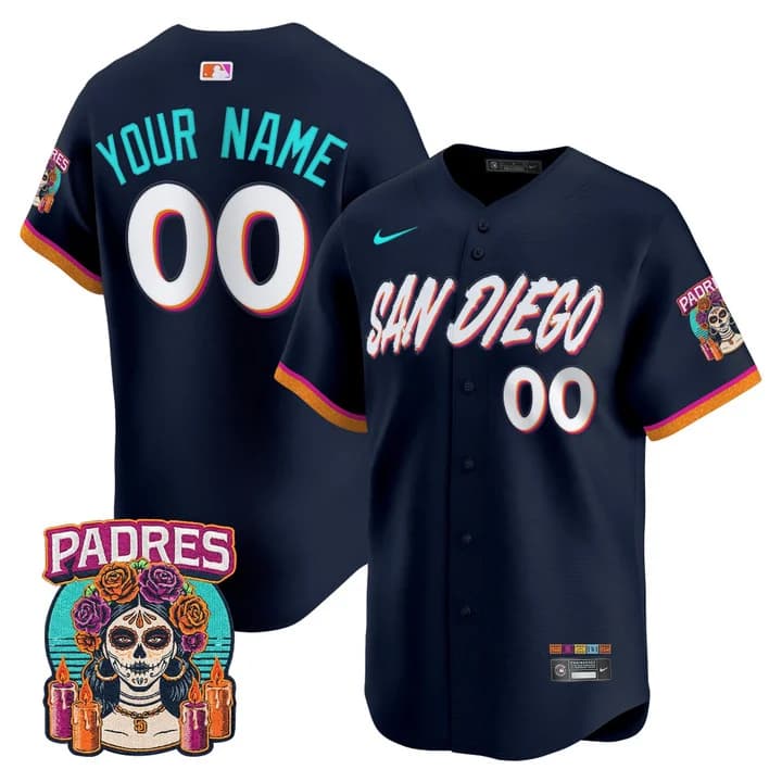 San Diego Padres 2026 City Connect Vapor Premier Limited Custom Jersey -  All Stitched