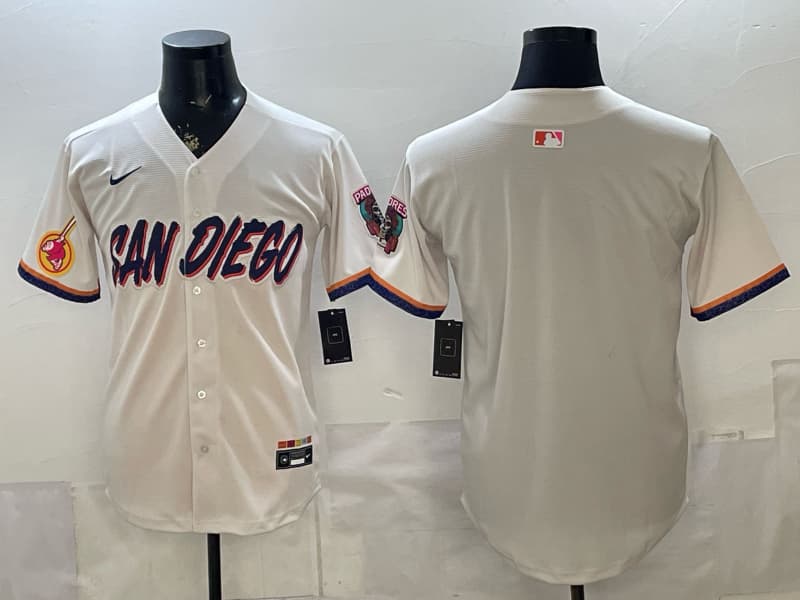 San Diego Padres 2026 City Connect Vapor Premier Limited Jersey V2 - All  Stitched
