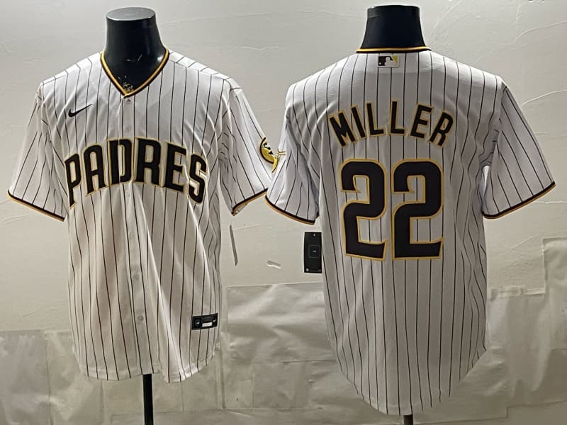 San Diego Padres 2026 City Connect Vapor Premier Limited Jersey V2 - All Stitched  22   MILLER
