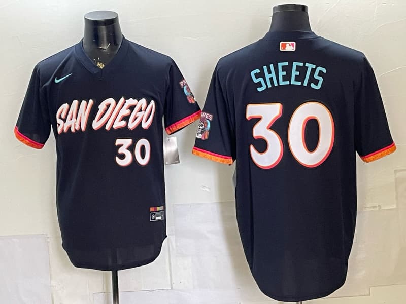 San Diego Padres 2026 City Connect Vapor Premier Limited Jersey V2 - All Stitched  30 sheets