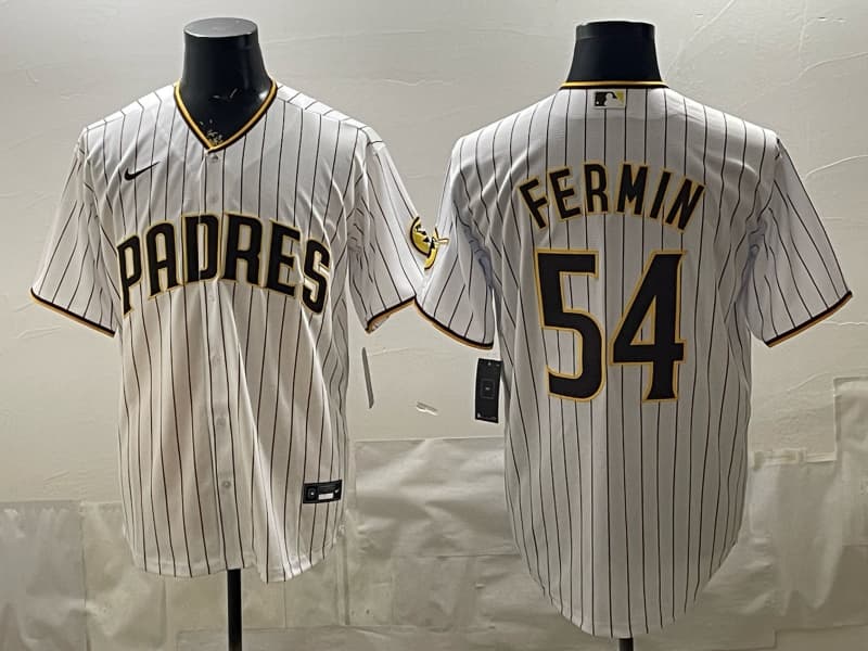 San Diego Padres 2026 City Connect Vapor Premier Limited Jersey V2 - All Stitched  54 FERMIN