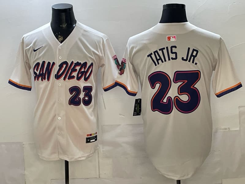 San Diego Padres 2026 City Connect Vapor Premier Limited Jersey V2 - All Stitched Fernando Tatis Jr.