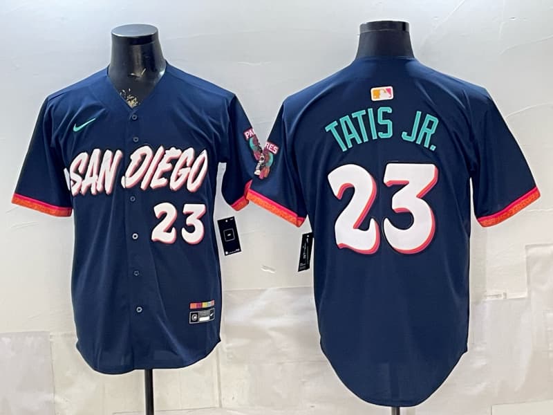 San Diego Padres 2026 City Connect Vapor Premier Limited Jersey V2 - All Stitched Fernando Tatis Jr.
