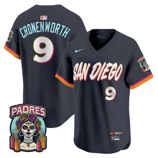 San Diego Padres 2026 City Connect Vapor Premier Limited Jersey V2 - All Stitched Jake Cronenworth