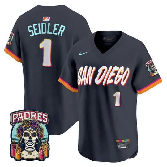 San Diego Padres 2026 City Connect Vapor Premier Limited Jersey V2 - All Stitched Peter Seidler