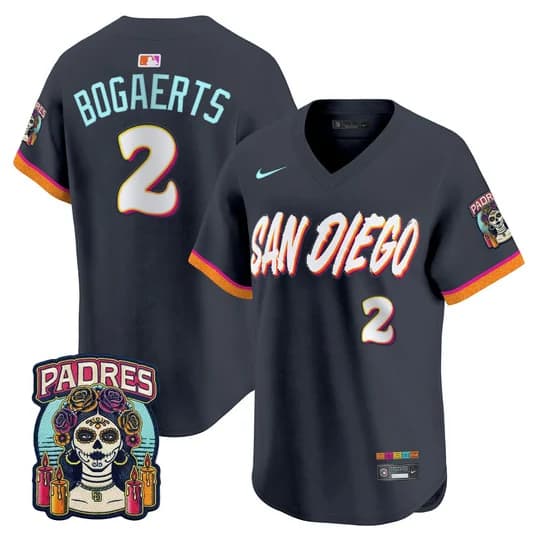 San Diego Padres 2026 City Connect Vapor Premier Limited Jersey V2 - All Stitched Xander Bogaerts