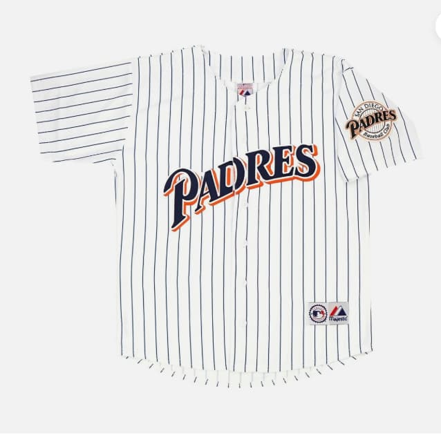 San Diego Padres Home White Jersey