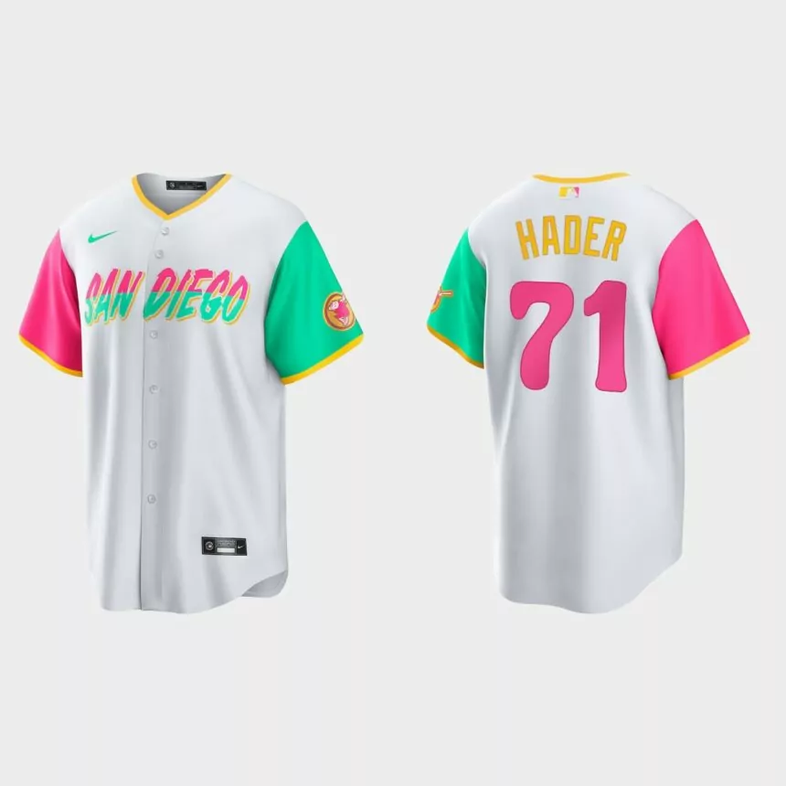 San Diego Padres Josh Hader 2022 City Connect Replica Jersey – White